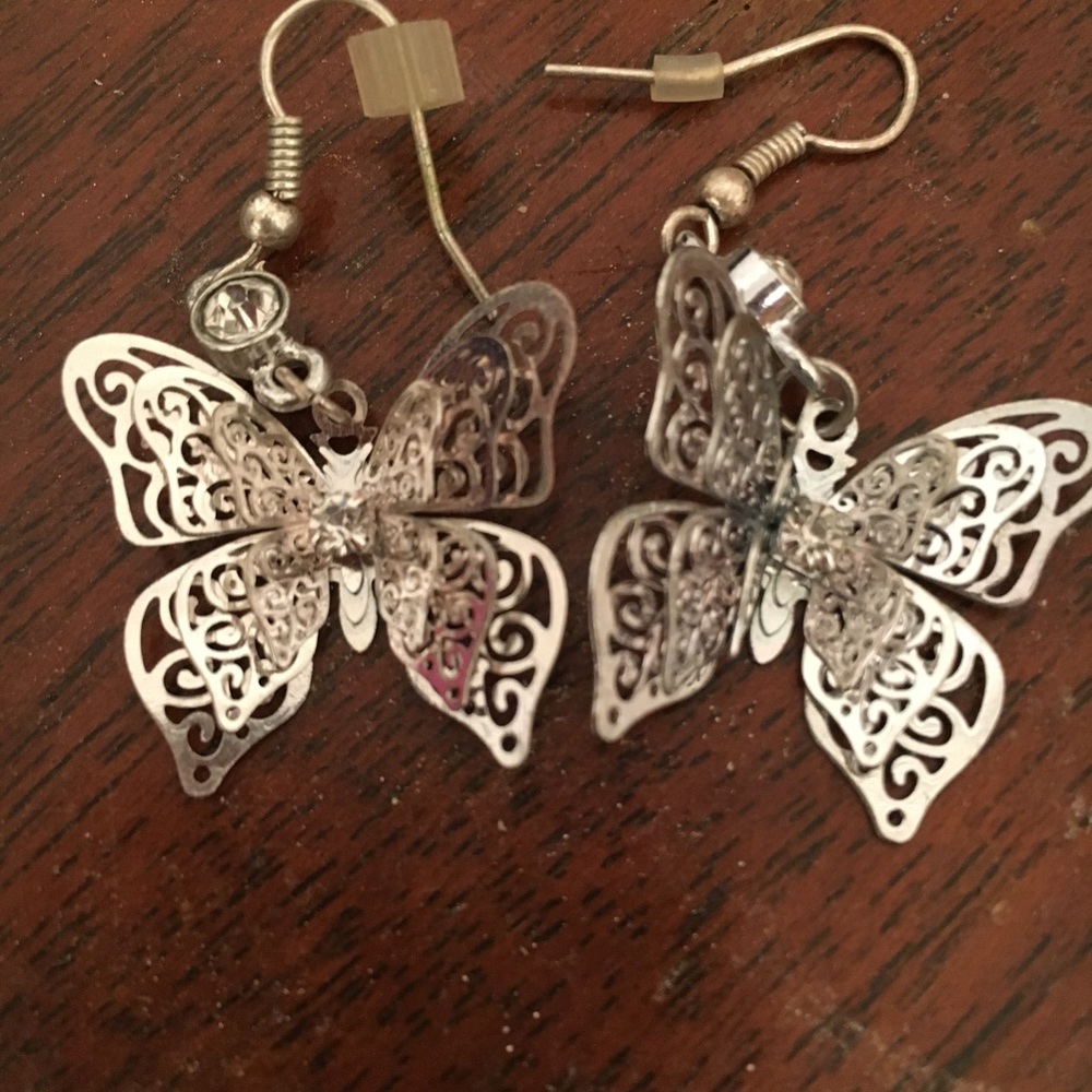 Butterfly earrings