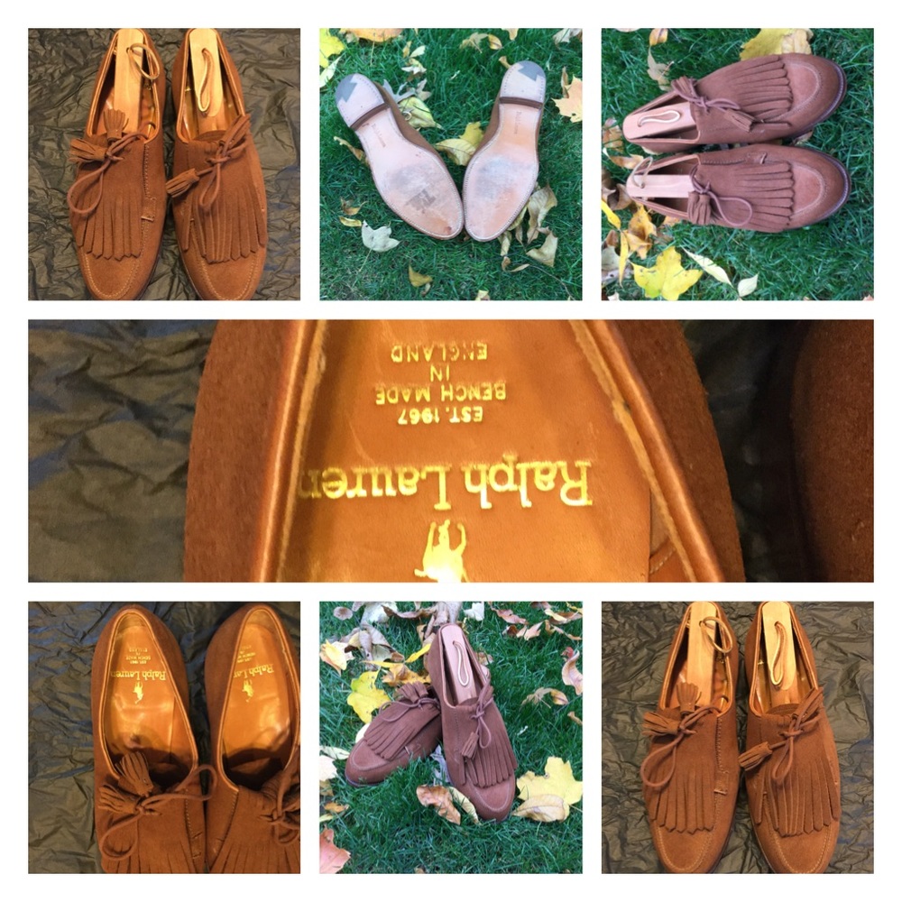 RALPH LAUREN Bench Made Women Kilties Loafer.