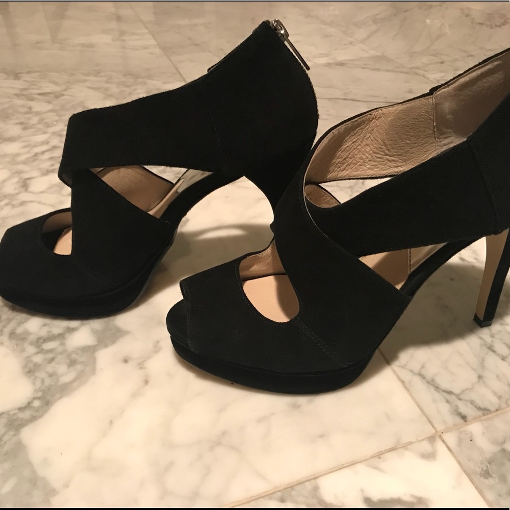 Michael Kors Elena Cross Strap Heels