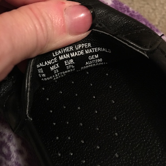 I love comfort black leather flats. - Picture 3 of 4