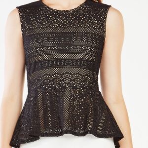 BCBG “Vicktoria” peplum top