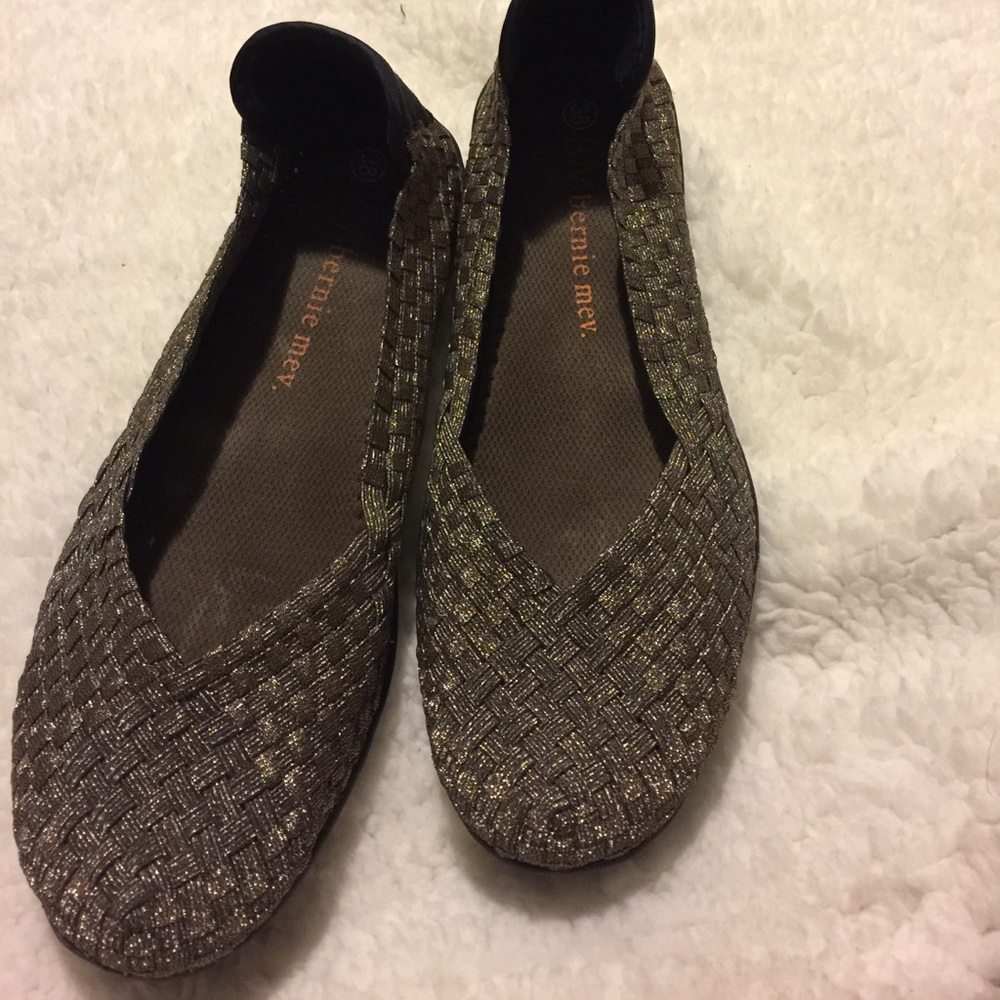 Bronze Bernie Mev Flats