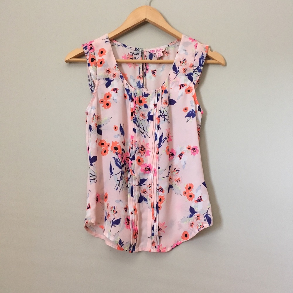 XS | Candie’s Floral Blouse