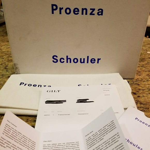 PROENZA SCHOULER Tweed Fabric Platform Espadrilles - Picture 5 of 5