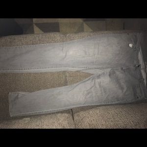 Grey skinny jeans