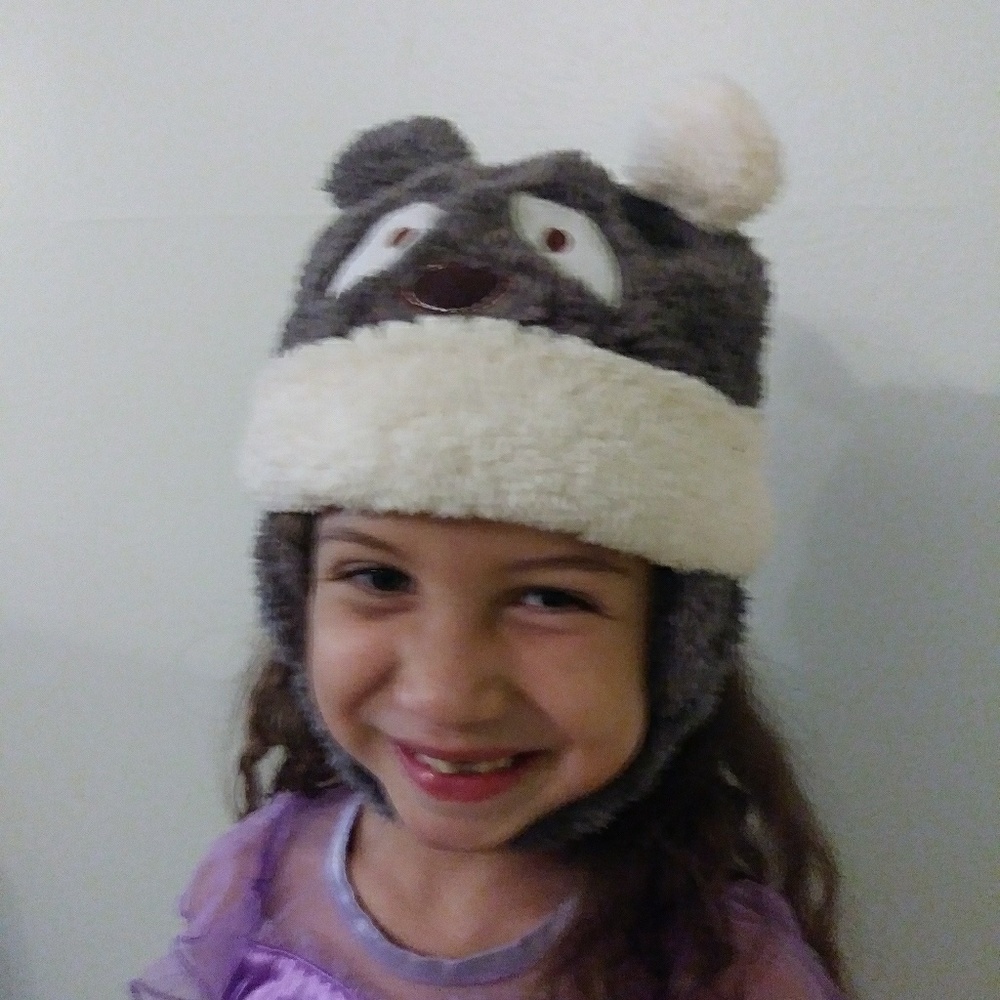teddy hoodie ear warmer