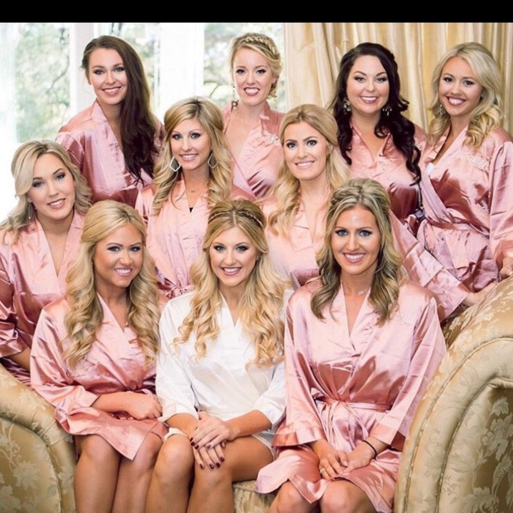 Dusty rose/rose gold Robes