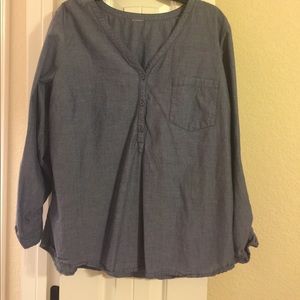 Old Navy Chambray denim top