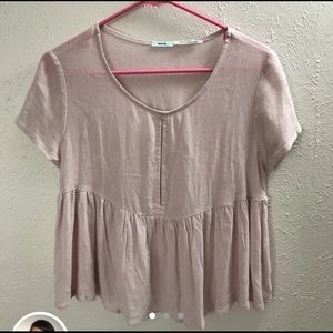 Kimchi Blue Babydoll Blouse