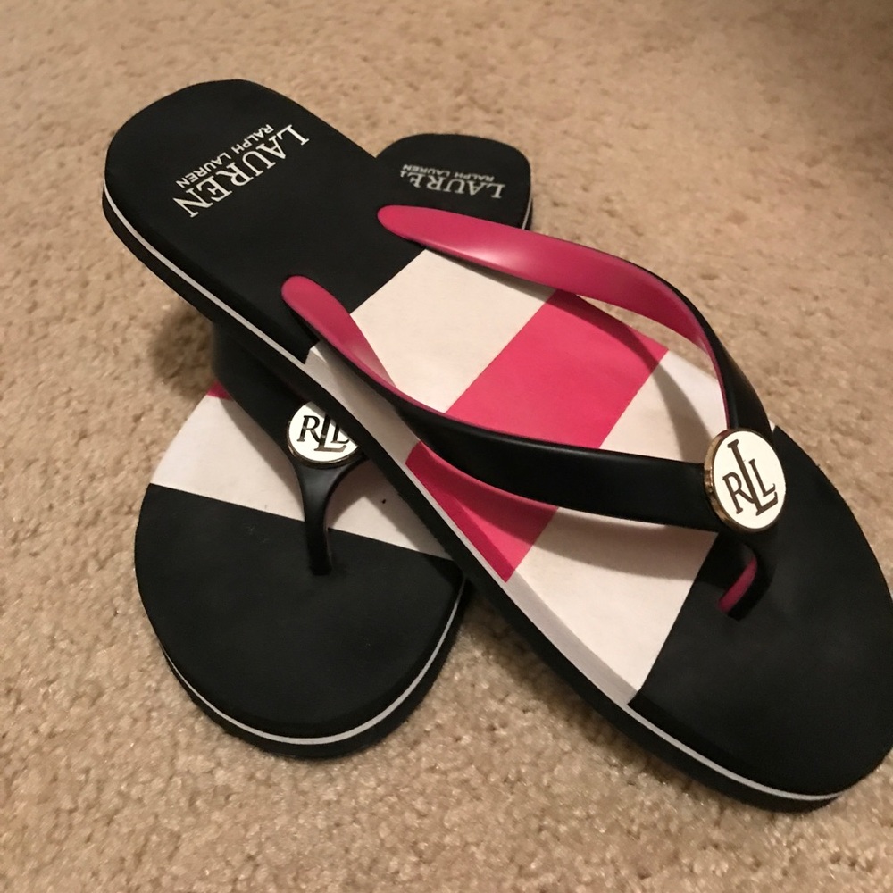 Ralph Lauren flip flops