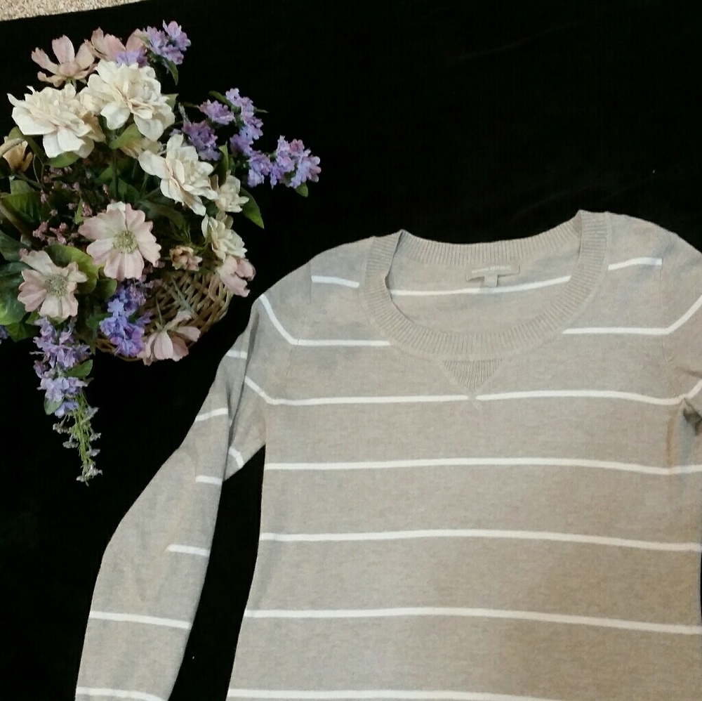 Banana Republic Stripe Sweater Dress