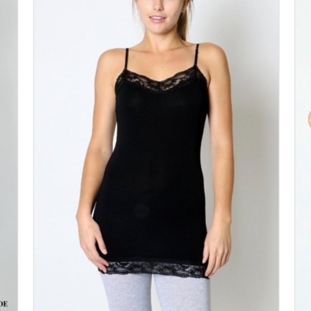 Black Lace Cami
