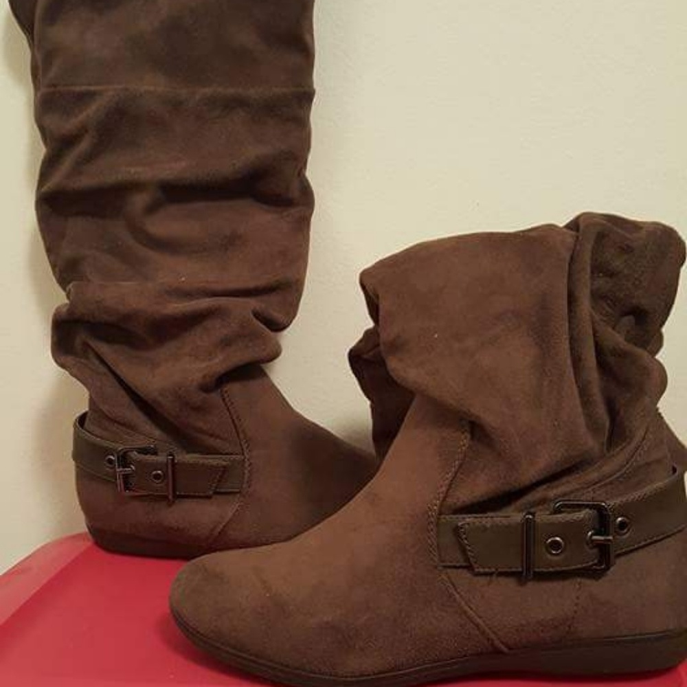 Knee high boots