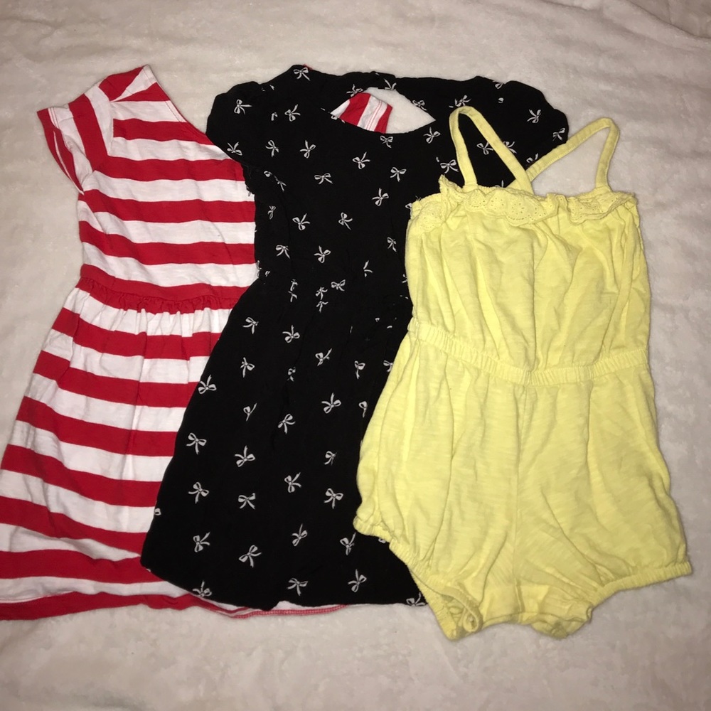 Summer BUNDLE!! Girls 4/5 dress/romper lot