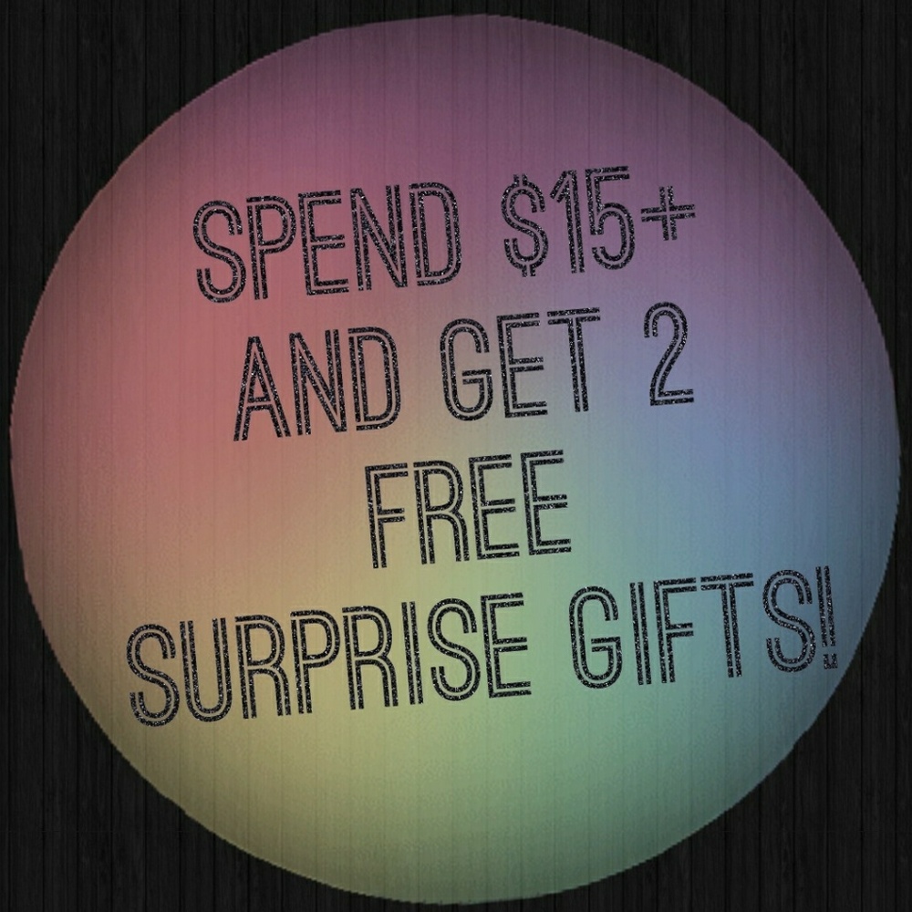Free gift with every purchase!
