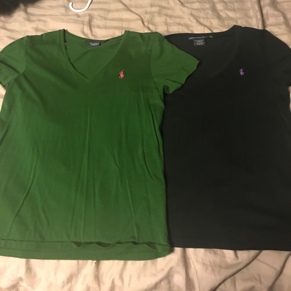 Two Polo V-Necks