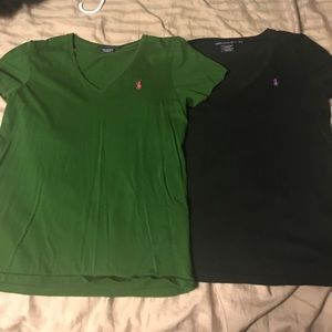 Two Polo V-Necks