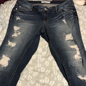 Torrid cropped jeans size 10