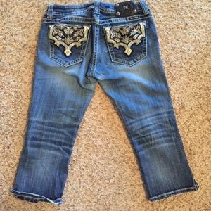 Miss Me Denim Capri