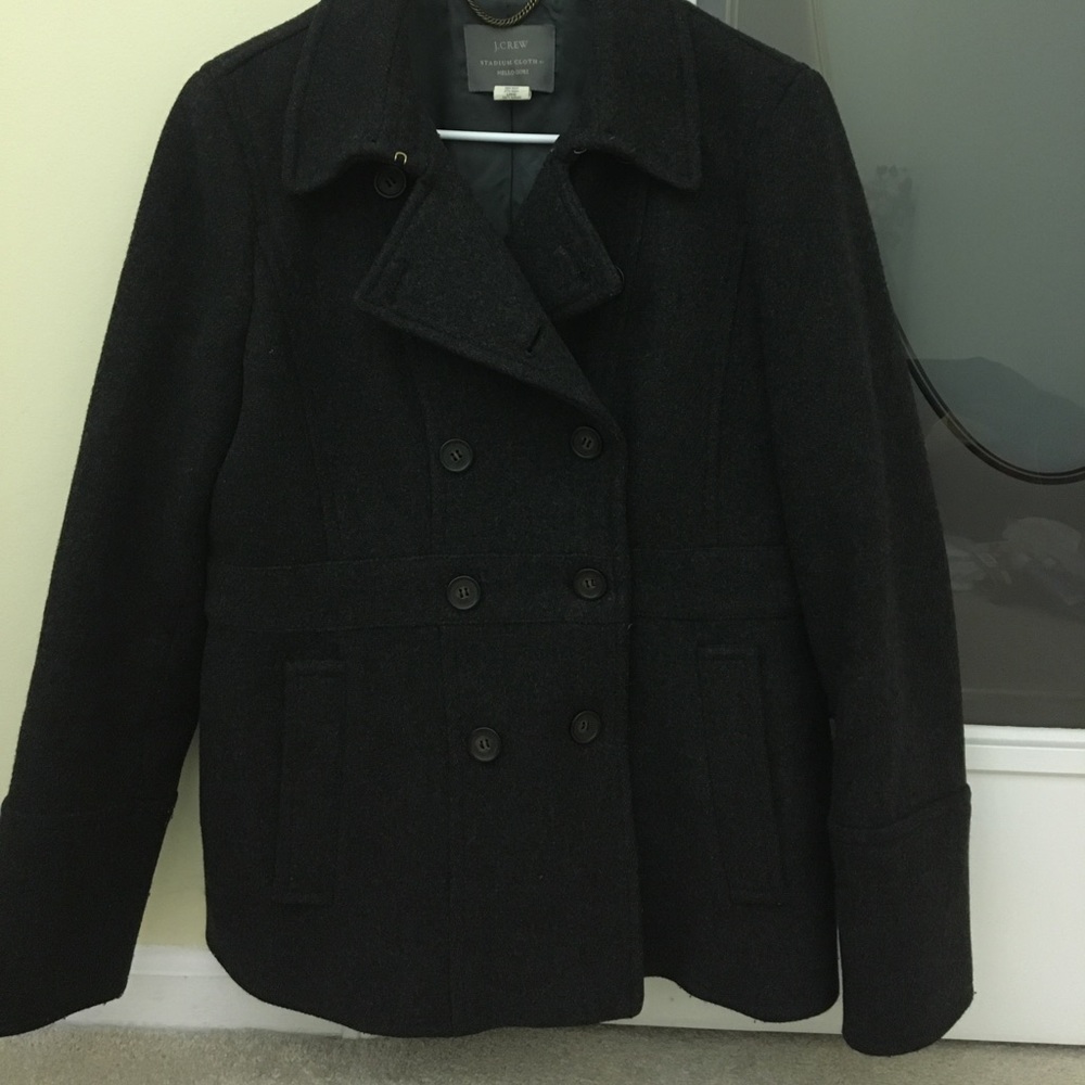 J crew wool coat in excellent condition