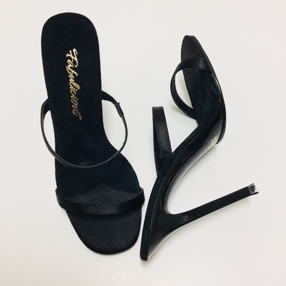 Fabulicious Shoes - FABULICIOUS COLLECTION GALA-02 HIGH HEEL MULE US 6