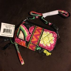 Vera Bradley, All In One Crossbody in Ziggy Zinnia
