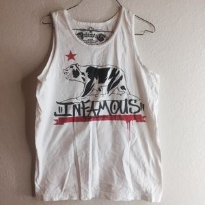 INFAMOUS California Bear Flag Tank