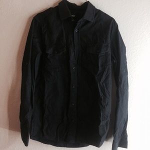 H&M Men's Dark Gray Dress Shirt