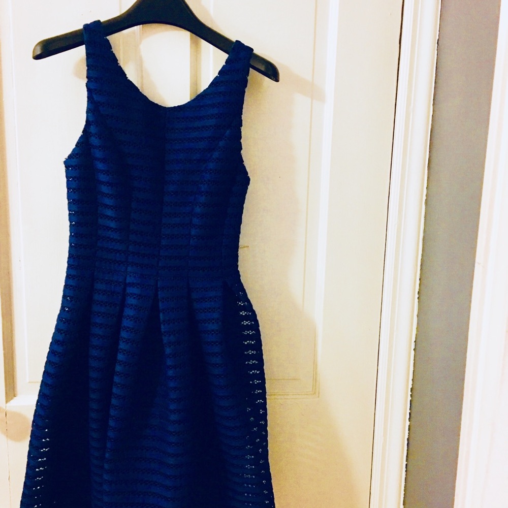 Aqua blue dress