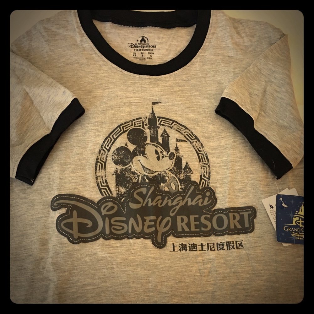 Disney shanghai shirt