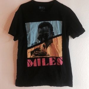 F21 Men "Miles" Graphic Tee