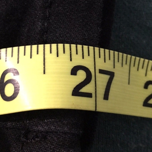 Asos Petite Black Skinny Jeans Pants size 2 25x27 - Picture 8 of 8