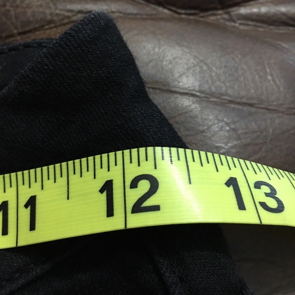 Asos Petite Black Skinny Jeans Pants size 2 25x27 - Picture 7 of 8