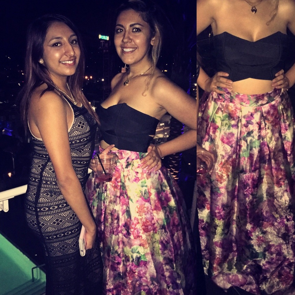 Eliza j ball skirt