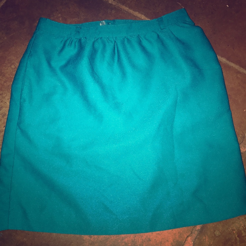 Aqua Forever 21 Skirt