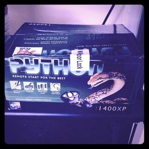 Python car remote system