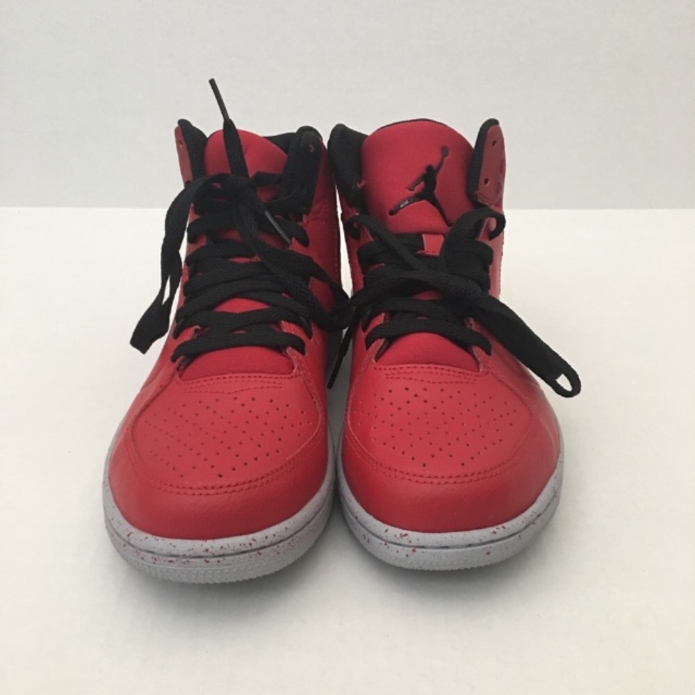 New Red and Black Jordan 1 Flight 3 Prem Shoes