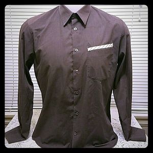 Men's Dressy Volcom Long Sleeve Button Down Shirt