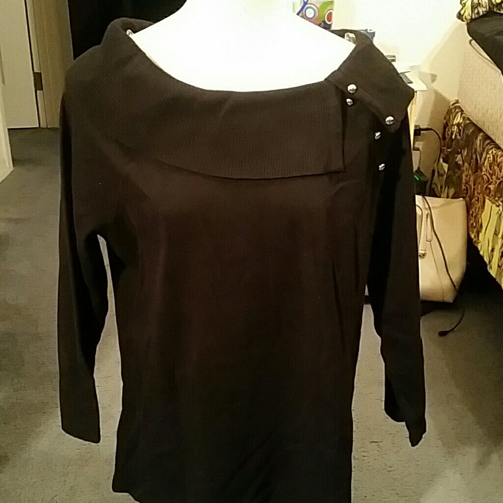 Black sweater