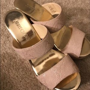 Authentic Jimmy Choo Wedges size 38