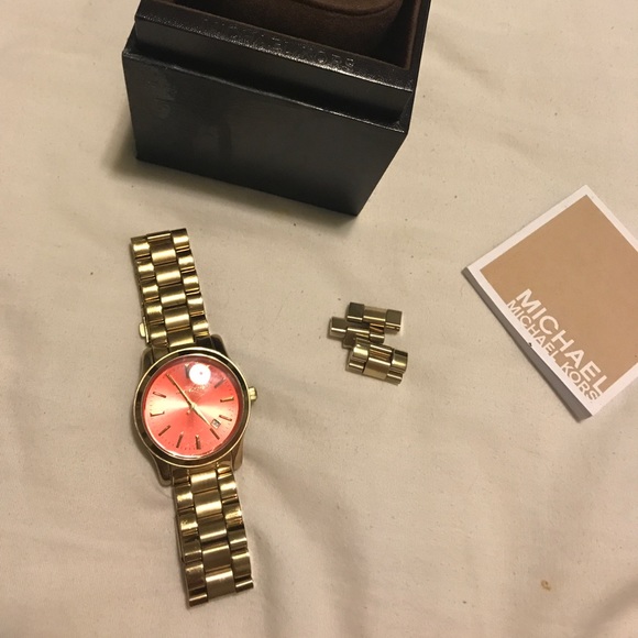 Michael Kors Mandarin face watch main image 5