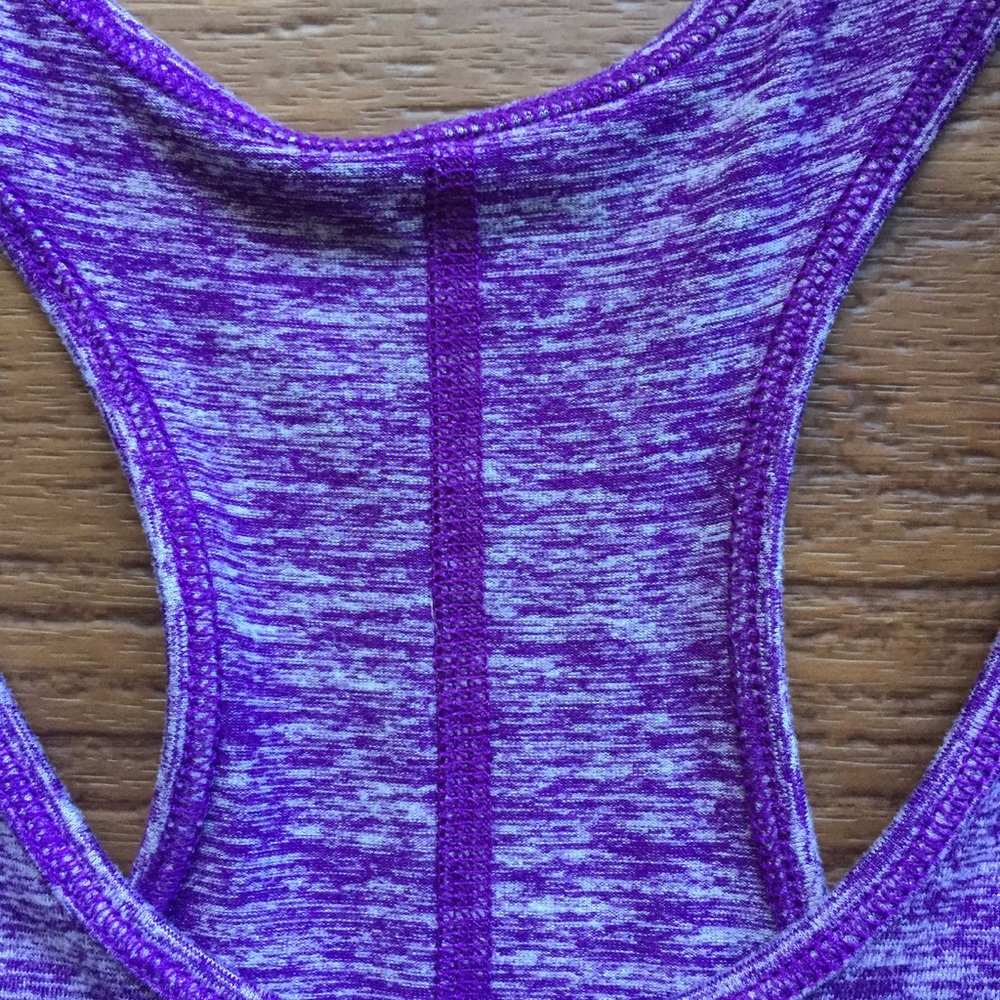 Purple Fywheel Tank Workout Yoga Run Cycle - Picture 4 of 4