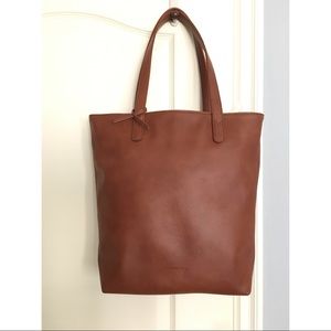Angela Roi "Andrea" tall tote (Orange brown)