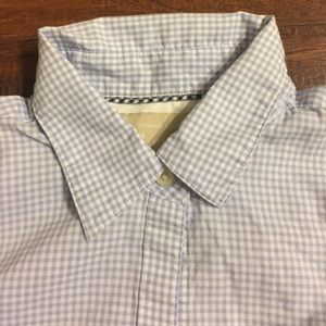 Classic Gingham Button Up (Banana Republic)