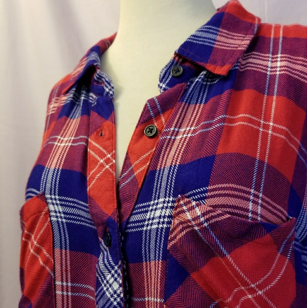 Rails Button-Down Shirt (Cropped) - image 4