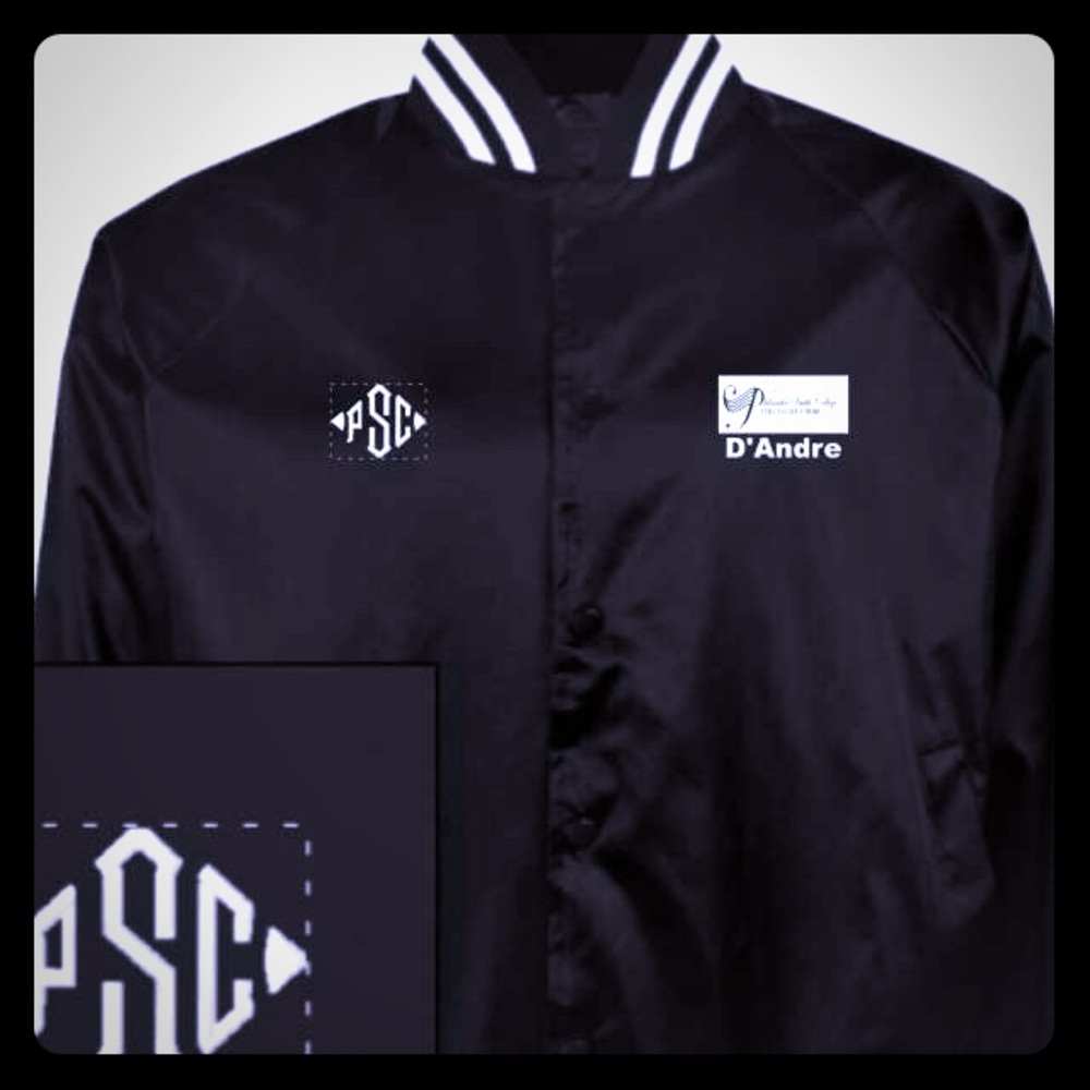 bomber jacket -Satin