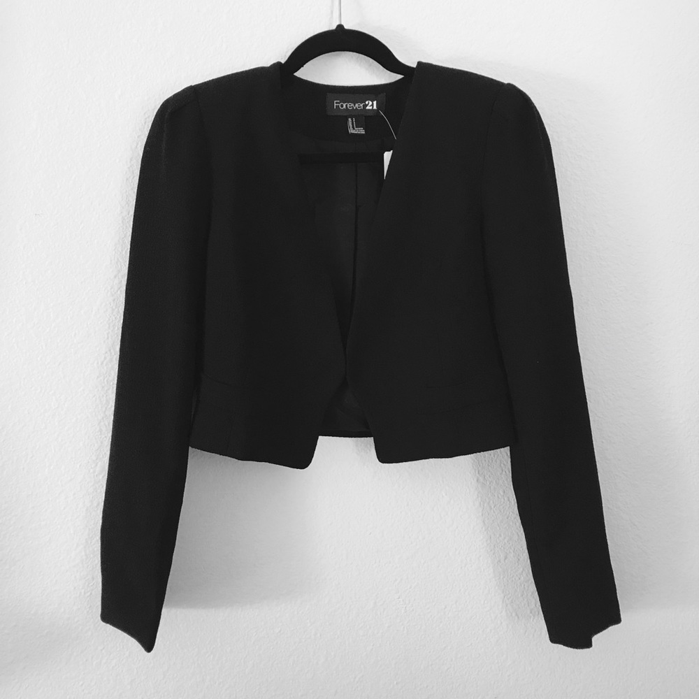 NWT Forever 21 Cropped Blazer/Jacket