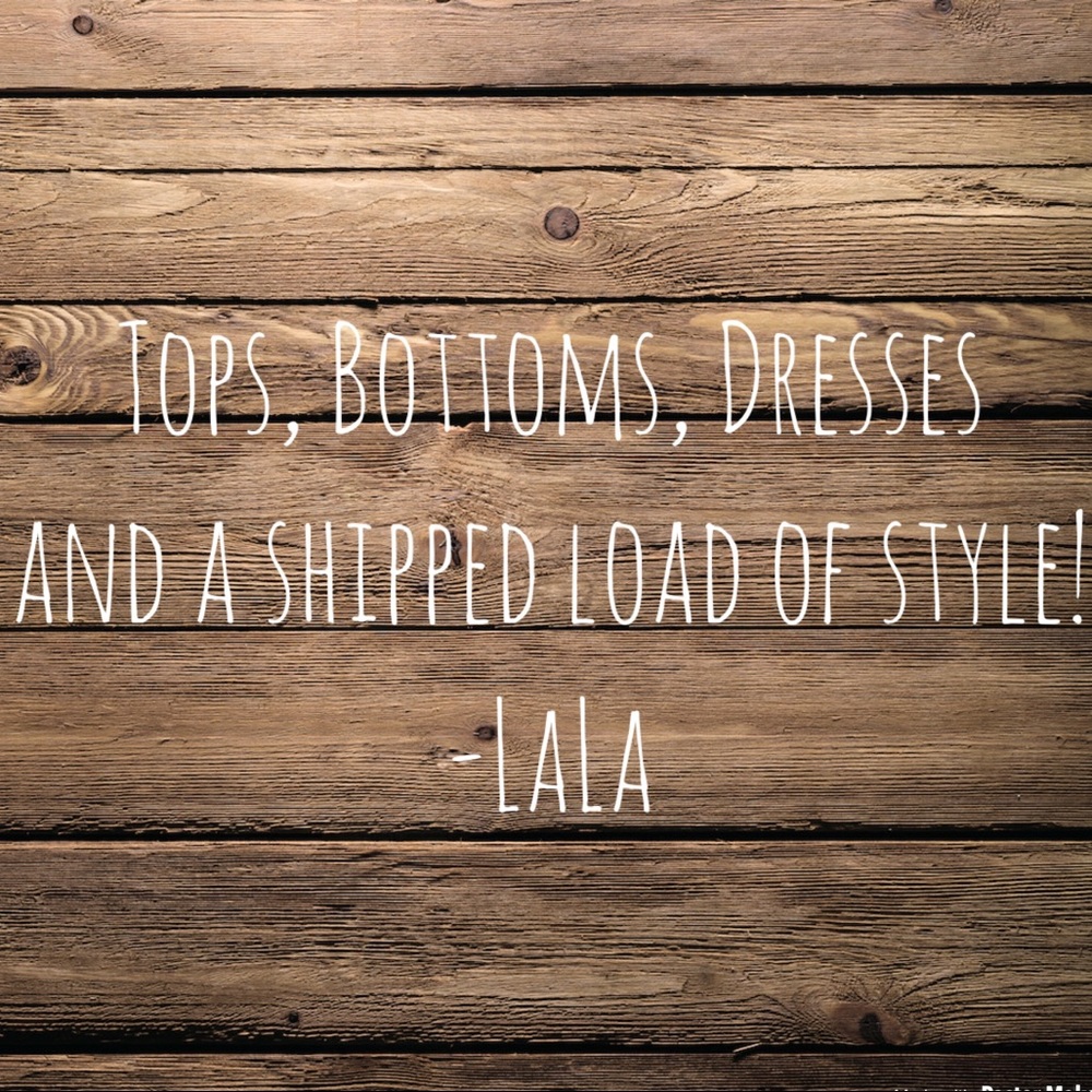 Top, Bottoms, Dresses....