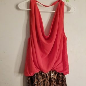 Short sleeve romoer/dress