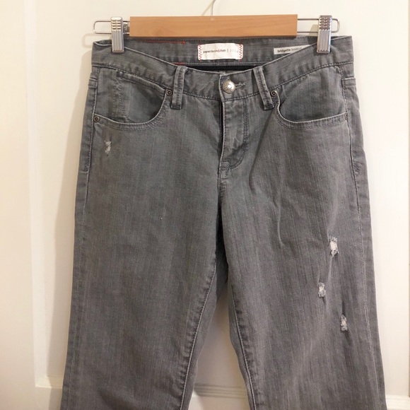 Gray Low Rise Bootcut Jeans by Paper Denim & Cloth - Picture 2 of 5